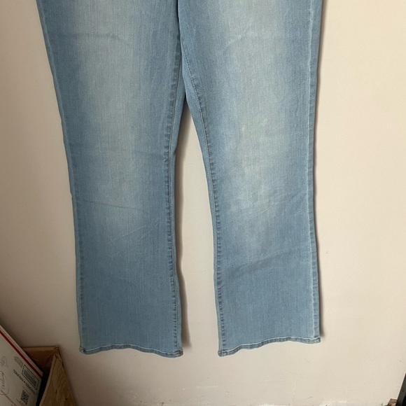 QVC All Worthy Blue Flare Jeans - Picture 6 of 10